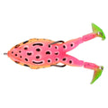 1PC Two-legged Frog Luya Soft Bait Spinning Propeller Bionic Bait Bass Black Fish Outdoor Sports Camping Fishing Activities
