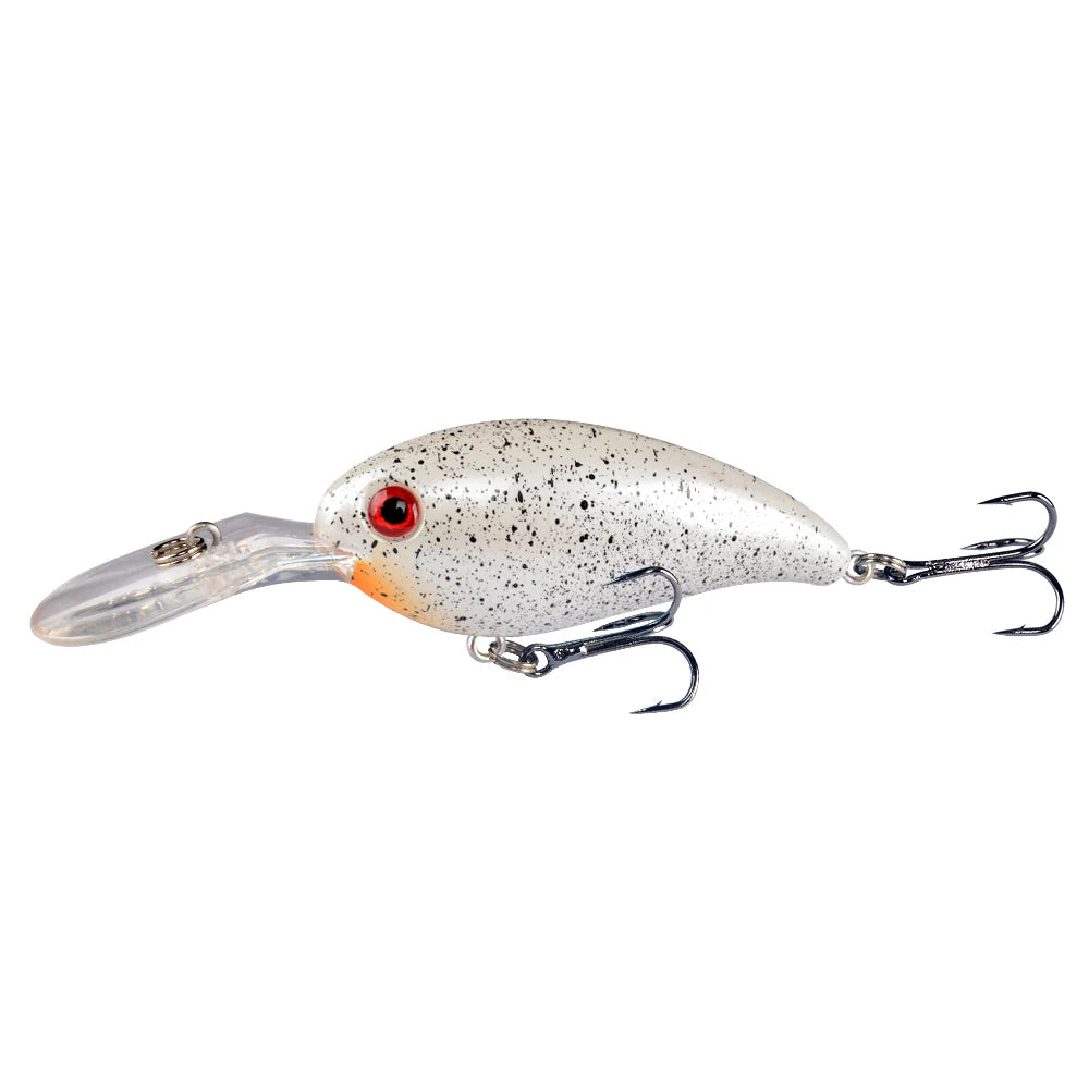 1pcs Crank Fishing Lure Artificial Hard Baits 10cm/15g Crankbait Jerkbait Wobbler Fishing Tackle Good Treble Hooks Tackle - Fishing Hooks from Linloft.
