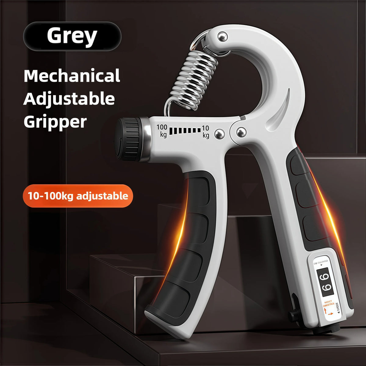 Adjustable Hand Grip Strength Trainer - Fitness & Sporting Equipment from Linloft.