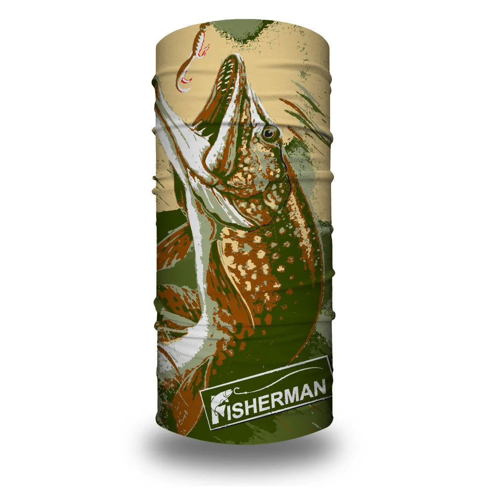 Sun Protection Fishing Neck Gaiter - Fishing Tackle from Linloft.