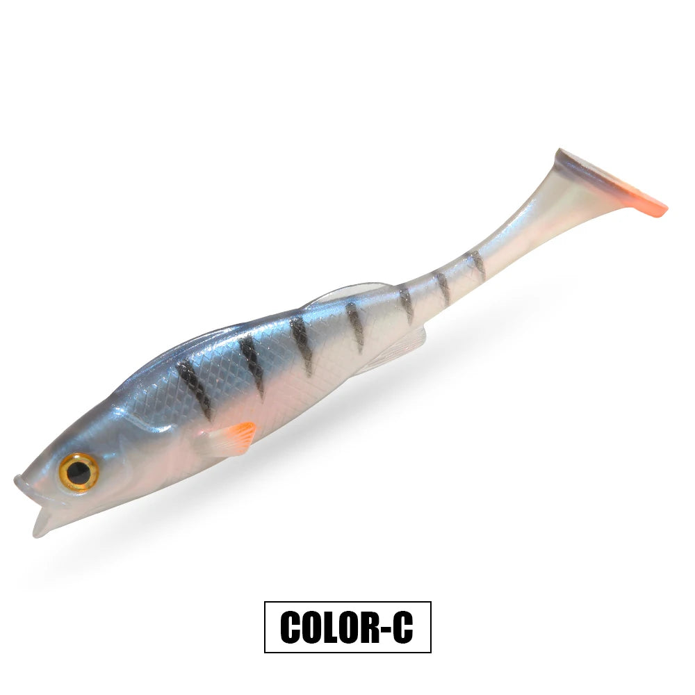 Scented Perch Soft Swimbait Shad - Fishing Tackle from Linloft.