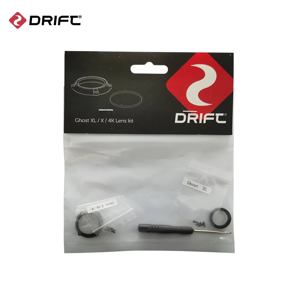 Drift Original Lens Kit For Ghost 4K / Ghost XL / Ghost XL PRO Sports Camera Accessories Action Cam Helmet Cam Lens Glasses Kit