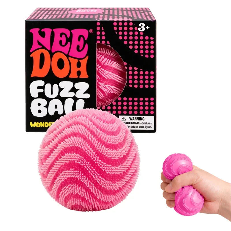 Nee Doh Fuzz Ball Blind Box Series Desktop Ornament Stress Relief Toys Suitable For People Under Pressure Fun Soft Stress Ball - Toys & Games from Linloft.