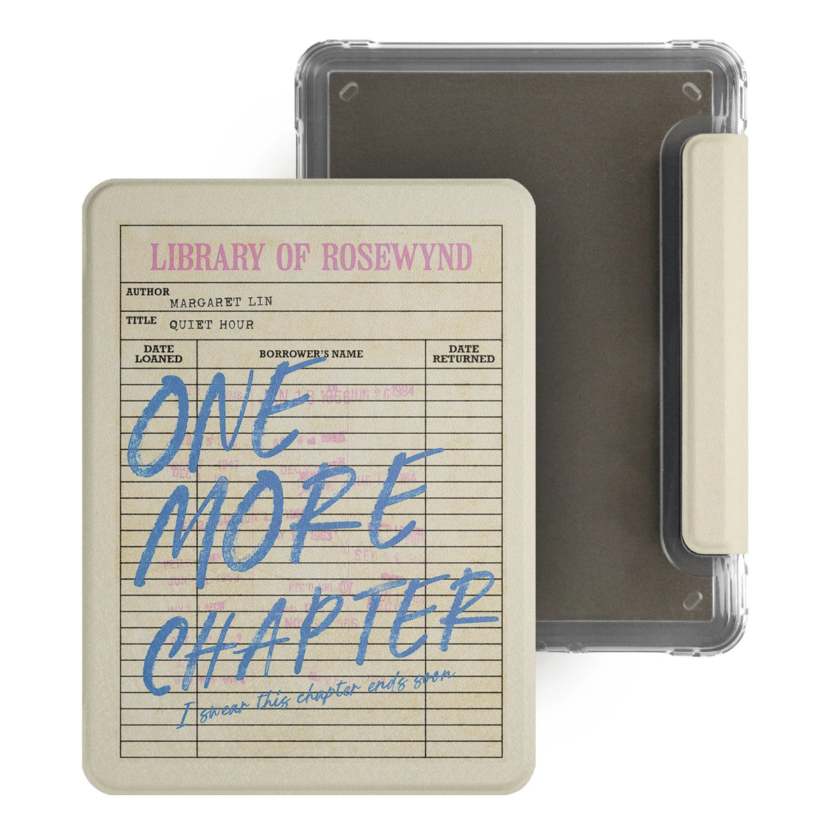 Library Card Magnetic Case for Kindle - Electronics & Accessories from Linloft.