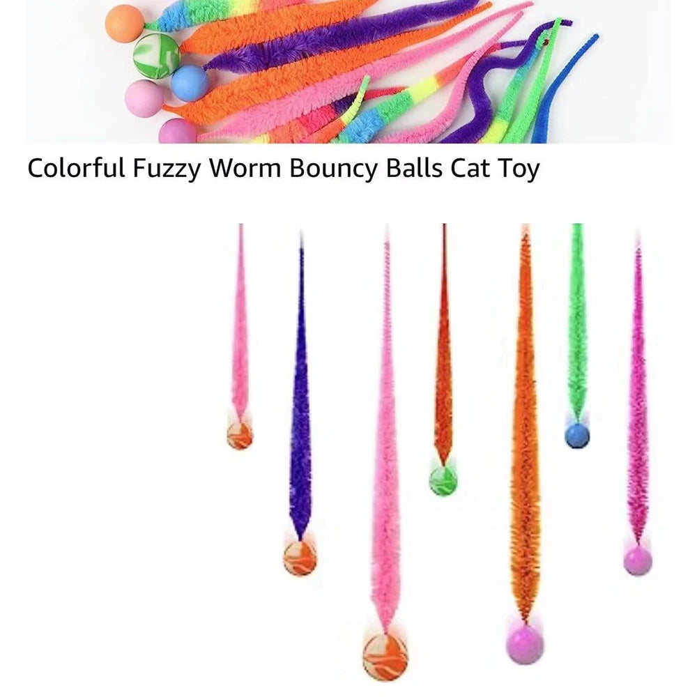 Interactive Cat Bouncing Ball Toy