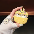 Cute Cartoon Anime Chiikawa Earphone Case For Airpods 5 1 2 3 4 Pro 2 3 Wireless Bluetooth Headset Protective Soft Slicone Cover