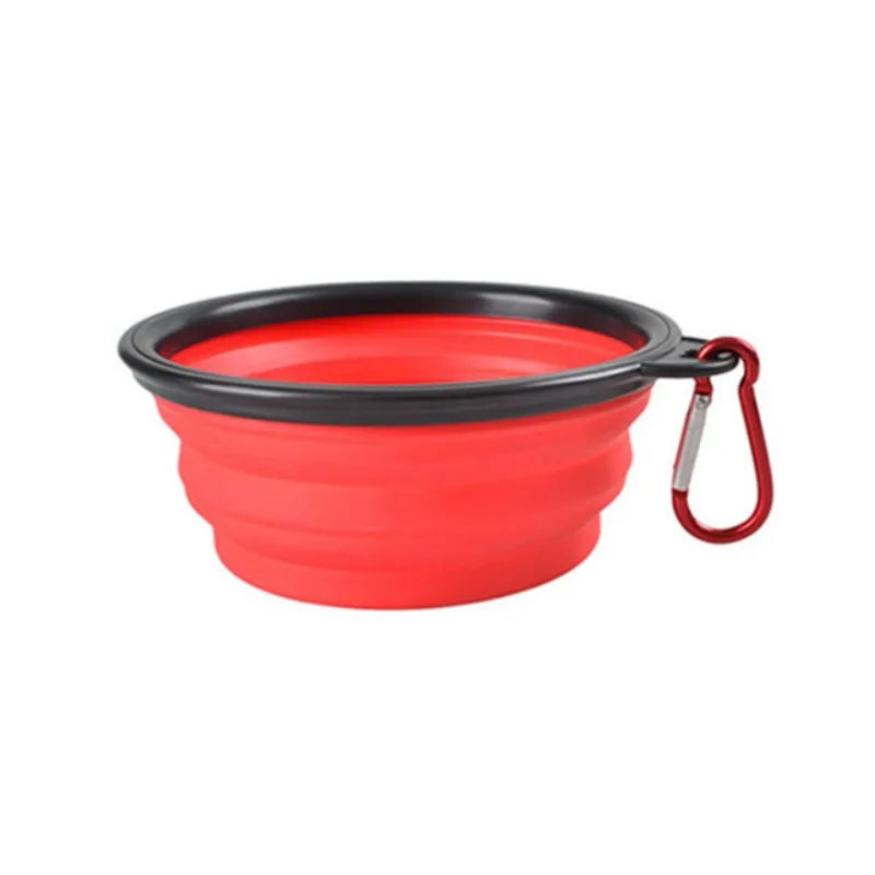 Collapsible Silicone Pet Food Bowl