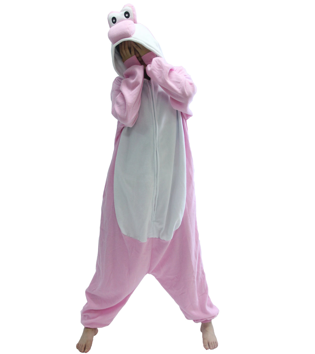 Colorful Yoshi Onesies Kigurumi Pajamas for Adult Unisex Fleece Pyjama Christmas Halloween Cosplay Cos Women Sleepwear Outfits