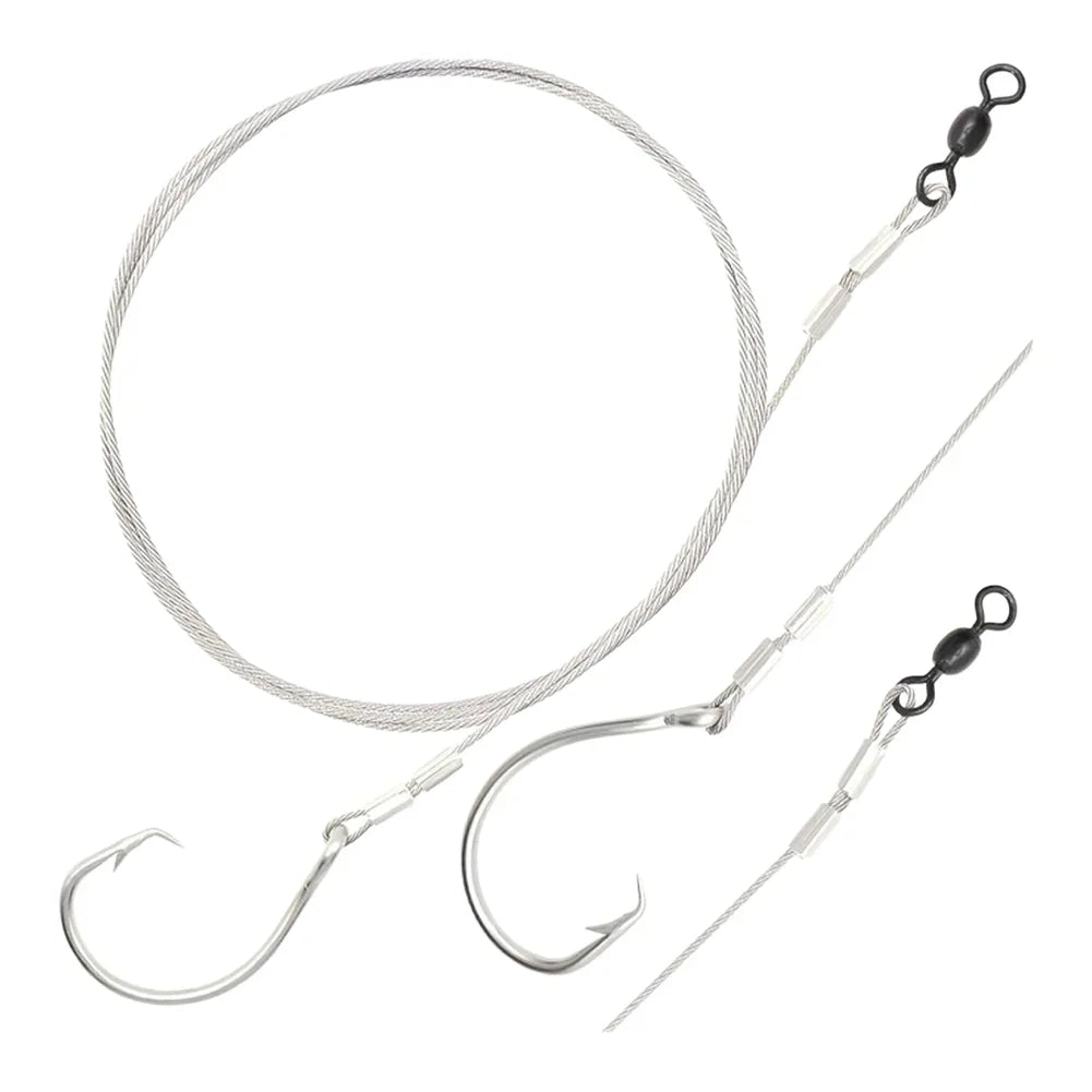 Stainless Steel Fishing Hooks 14/0 16/0 18/0 Large Fish Hook For Shark Sturgeon Tuna Saltwater Fishing Accessories