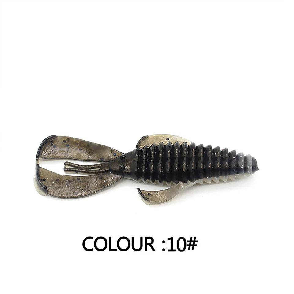Bionic Fan-Tail Soft Lure Set - Fishing Tackle from Linloft.