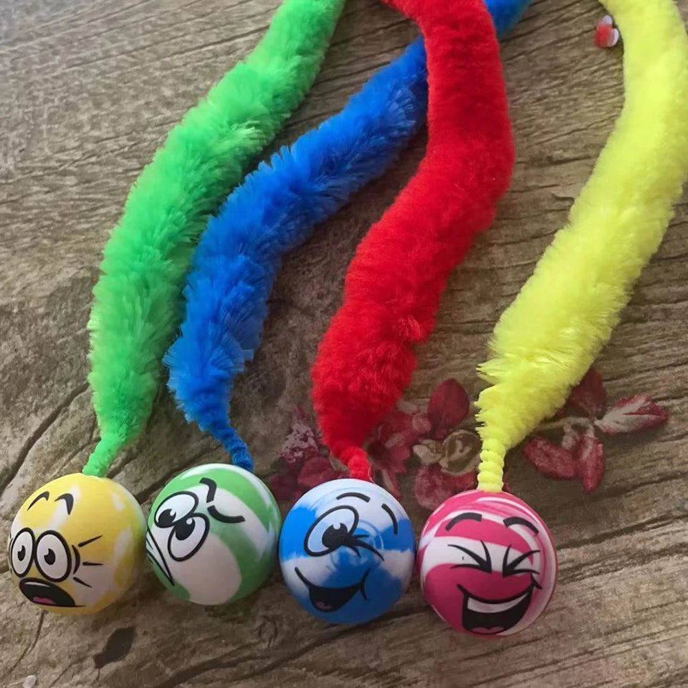 Interactive Cat Bouncing Ball Toy