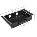 SucceBuy 13in/22in Under Desk Drawer Slide Out Desktop Storage Box Mounted Pullout Undertable Drawer Organizer for Office Home