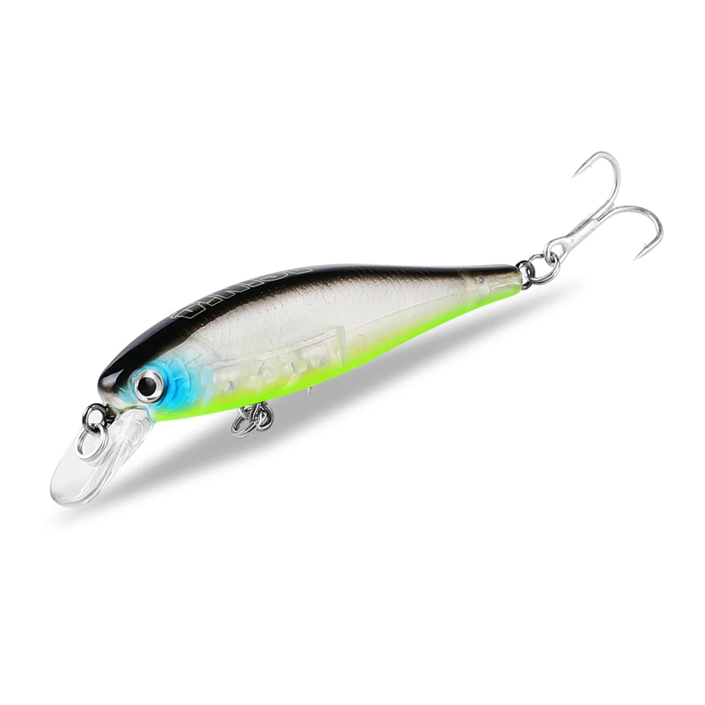 ASINIA-JACK Minnow Fishing Lures, 65mm, 6g Floating Swimming, High Quality Hard Baits, Noise System, Wobblers for Bass and Pike