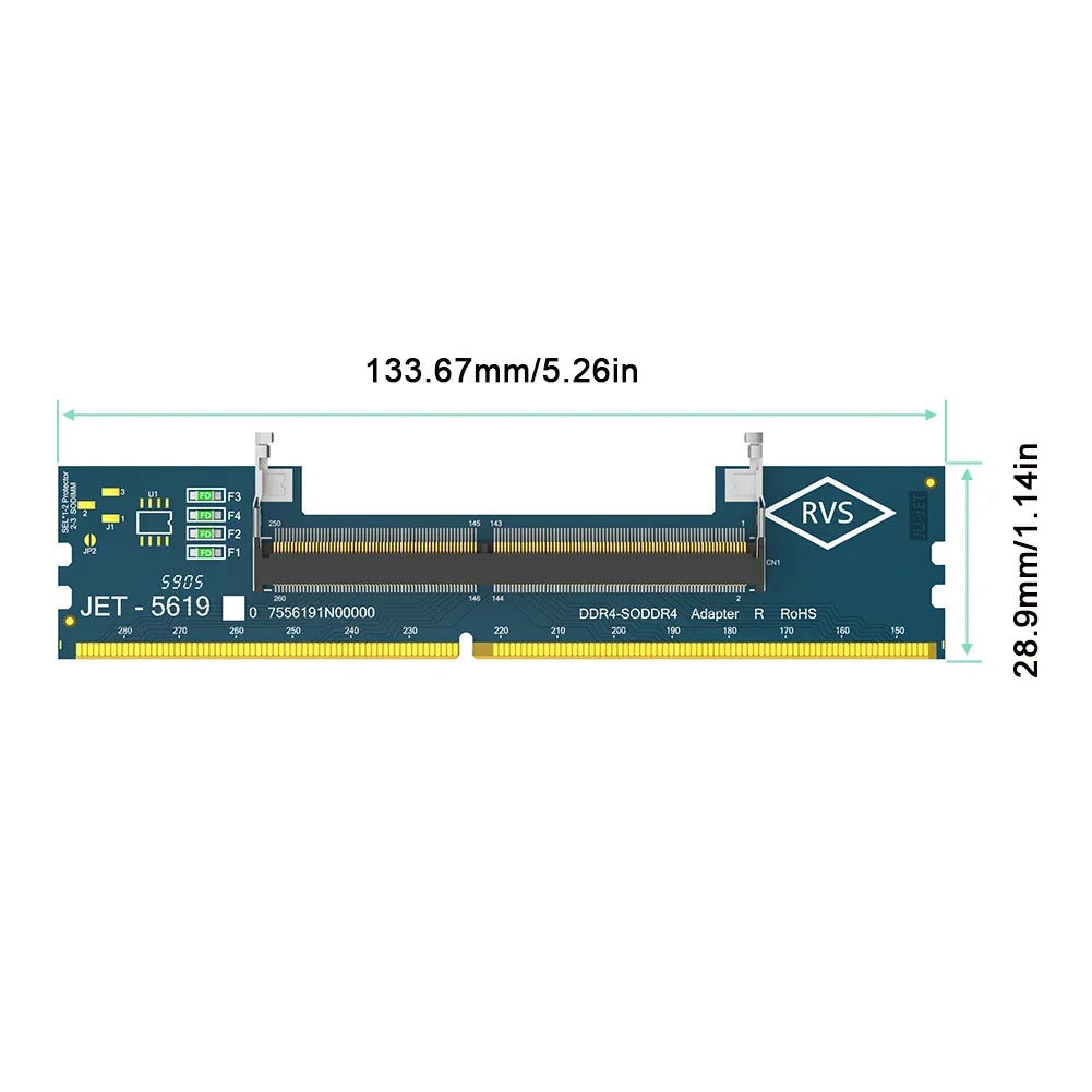 DDR4 Laptop to Desktop RAM Adapter Card - Electronics & Accessories from Linloft.
