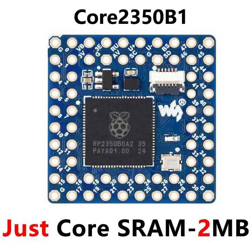 Waveshare RP2350 Core Board with PSRAM - Electronics & Accessories from Linloft.