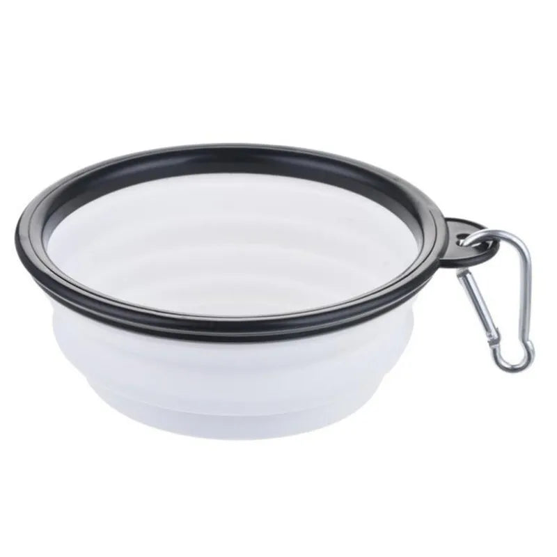 Collapsible Silicone Pet Food Bowl