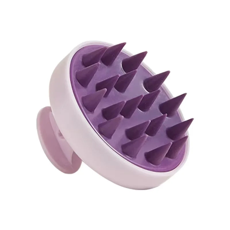 New Silicone Shampoo Scalp Hair Massager Comb Bath Scalp Massage Brush Shampoo Massager Scalp Acupuncture Point Massage