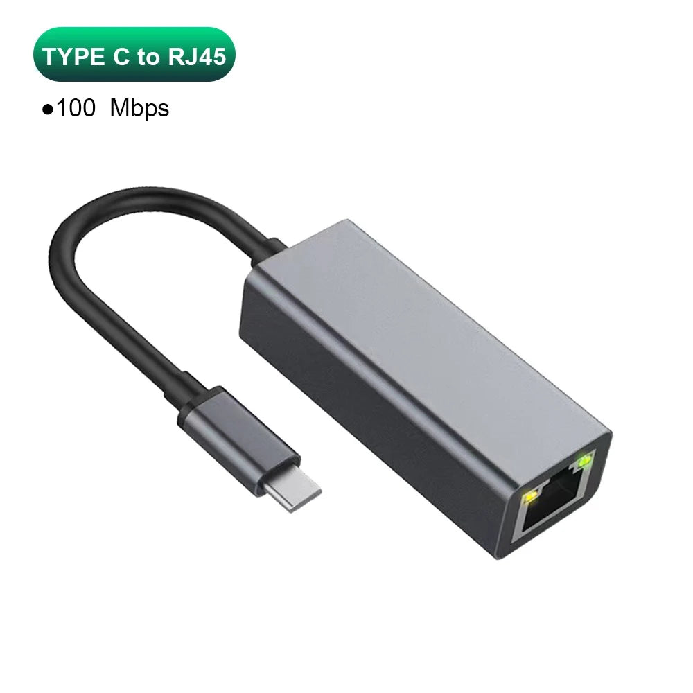 USB-C Gigabit Ethernet Adapter - Electronics & Accessories from Linloft.