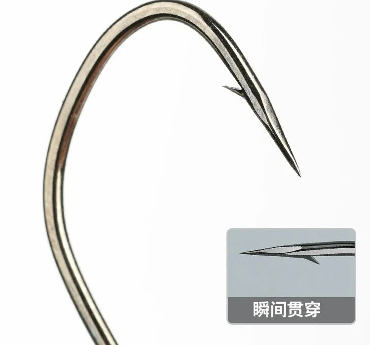 Fishing Jig Head Hook with Spinner Rotation Spoons Lure 4X Quick Penetration Strengthen Worm Hooks 3.5g 10g Lot 5 Pieces SALE