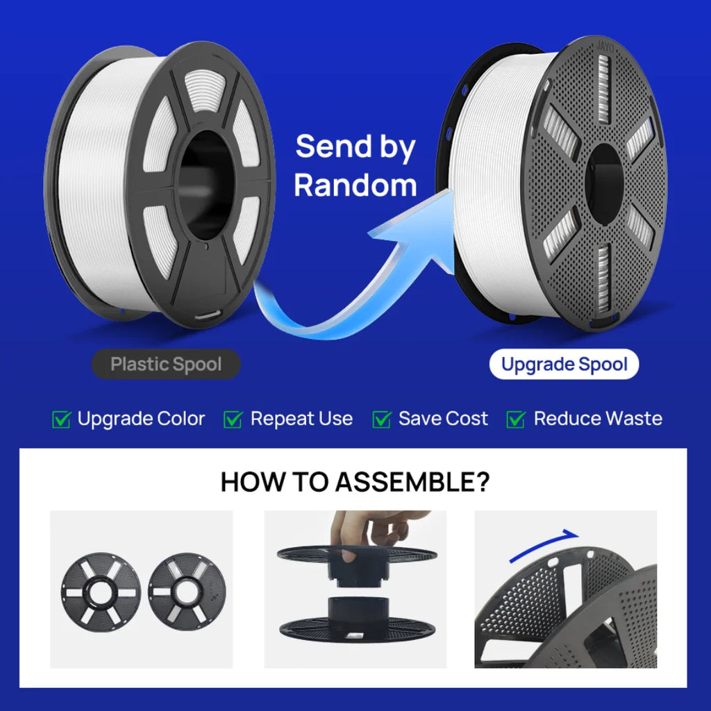 JAYO PLA Matte 3D Printer Filament 1.75mm+/-0.02mm 5/10Rolls 100% No Bubble Non-toxic3D Printing Materials for 3D Printer& Pen - 3D Printing Accessories from Linloft.