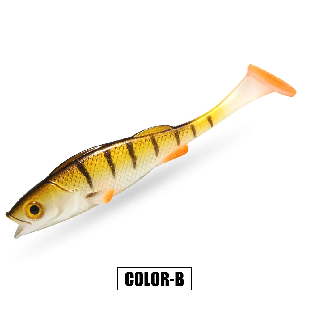 Scented Perch Soft Swimbait Shad - Fishing Tackle from Linloft.