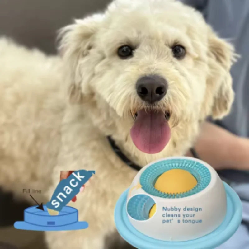 Pet Lick Toy Slow Feeding Dispenser Interactive Enrichment Training Crate Accessory for Dog Cat Puppy - Pet Supplies from Linloft.
