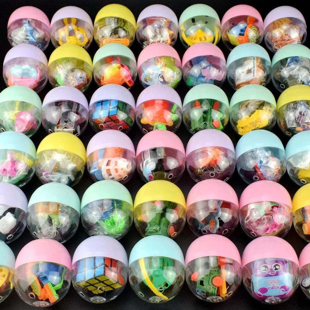 10-30Pcs Candy Color Gacha Surprise Blind Box for Kids Birthday Halloween Christmas Carnival Party Gift School Reward