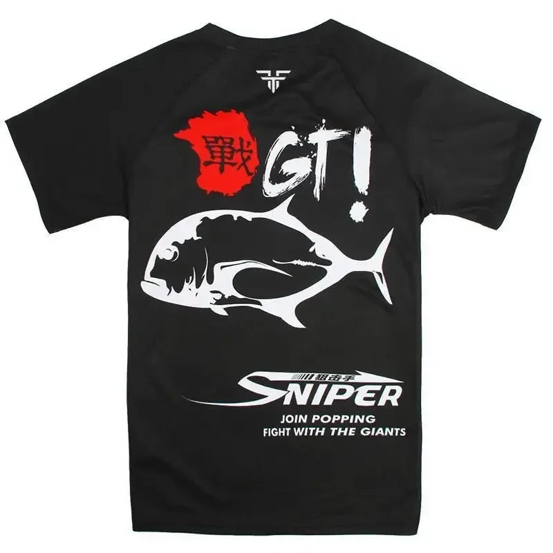 Quick-Dry Sun Protection Fishing Shirt - T-Shirts from Linloft.