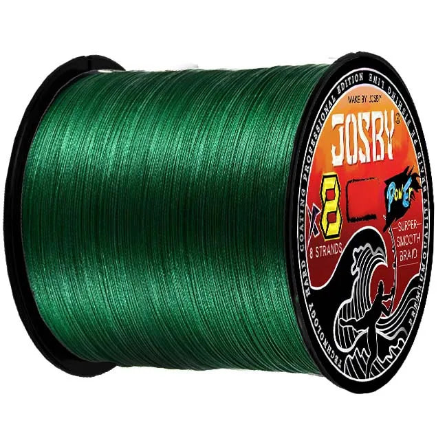JOSBY 8-Strand Braided Line - Fishing Tackle from Linloft.