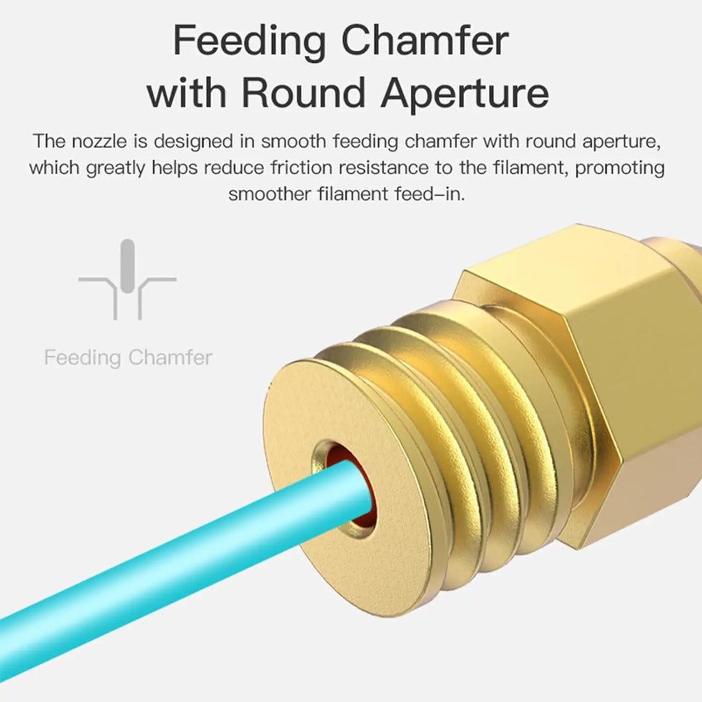 Creality Original CR-6 SE/Ender 3 S1 Brass Nozzles Hotend Extruder Nozzles forEnder 3 S1 Pro/S1 Plus/V2 Neo/Neo 3D Printer Parts