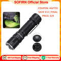 Sofirn SC33 XHP70.3 HI LED Flashlight Tactical 5200lm Powerful 21700 USB C Rechargeable Torch with Tail E-switch Outdoor Light - Home Lighting from Linloft.