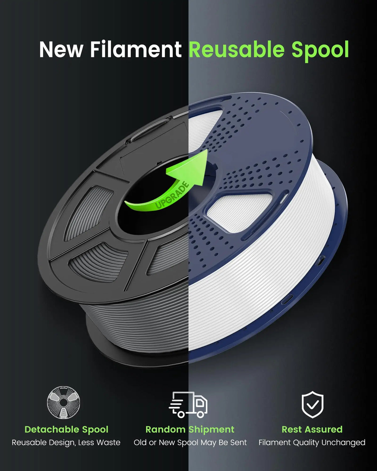 PETG 3D Printer Filament, 1.75mm 5kg - 3D Printing Accessories from Linloft.