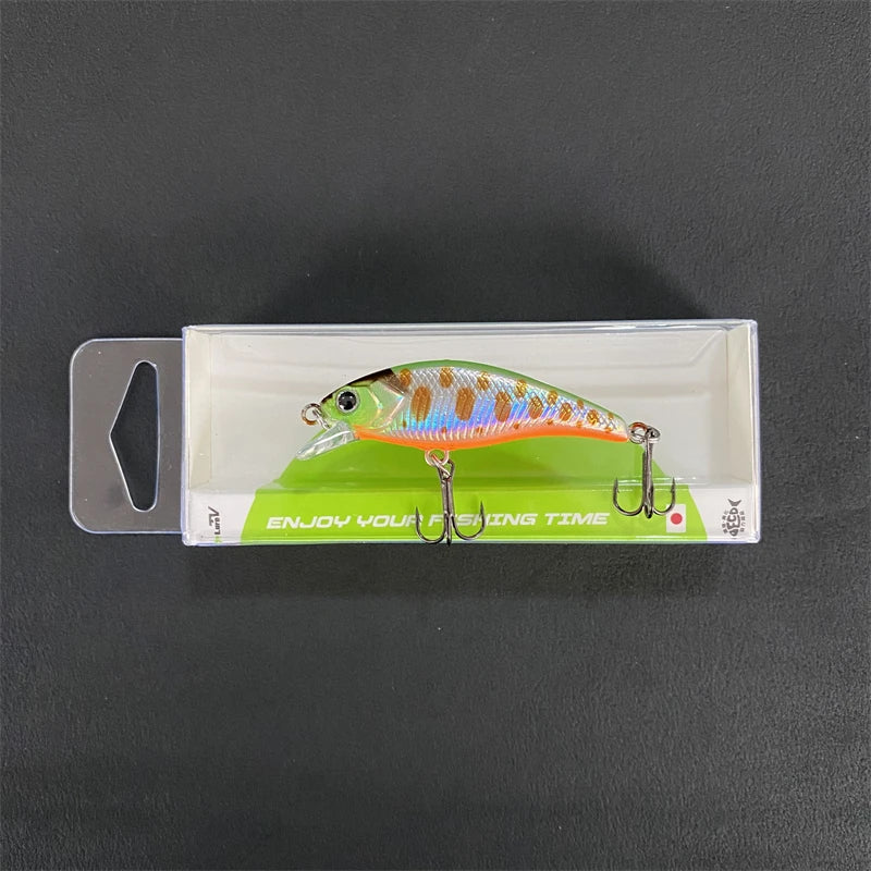 LURETV JACKALL Same Style Tricoroll Dance HW 48S Stream Mino Bait Makou Military Fish9196 - Fishing Tackle from Linloft.