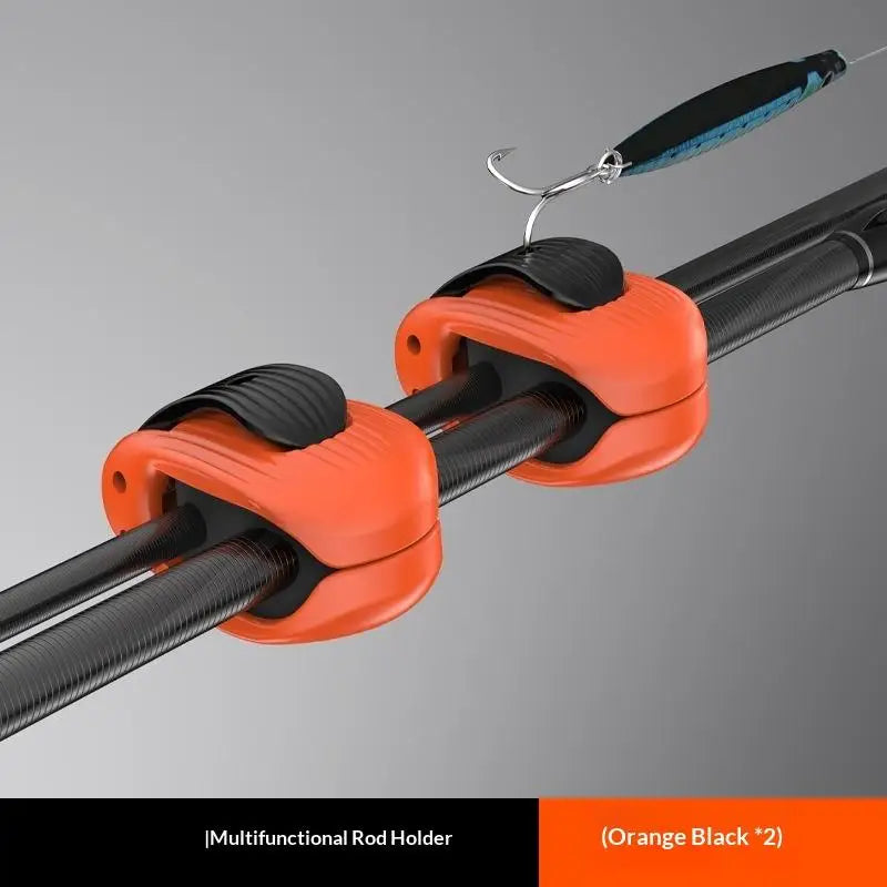 2/4Pcs Fishing Rod Holder Fixer Clip Fishing Pole Holder Compact Design Fishing Rod Fixer Fishing Rod Holder