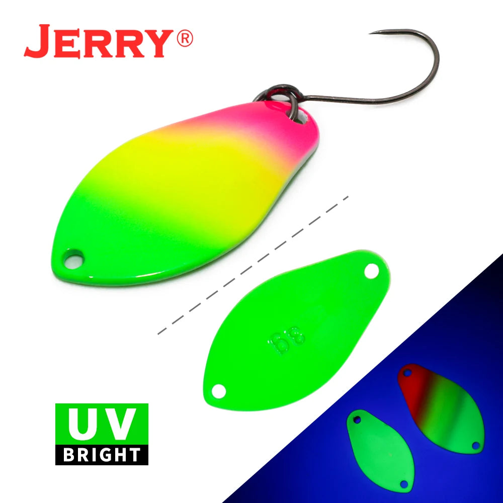 Trout Spoon Lure with Sharp Hooks - Fishing Hooks from Linloft.
