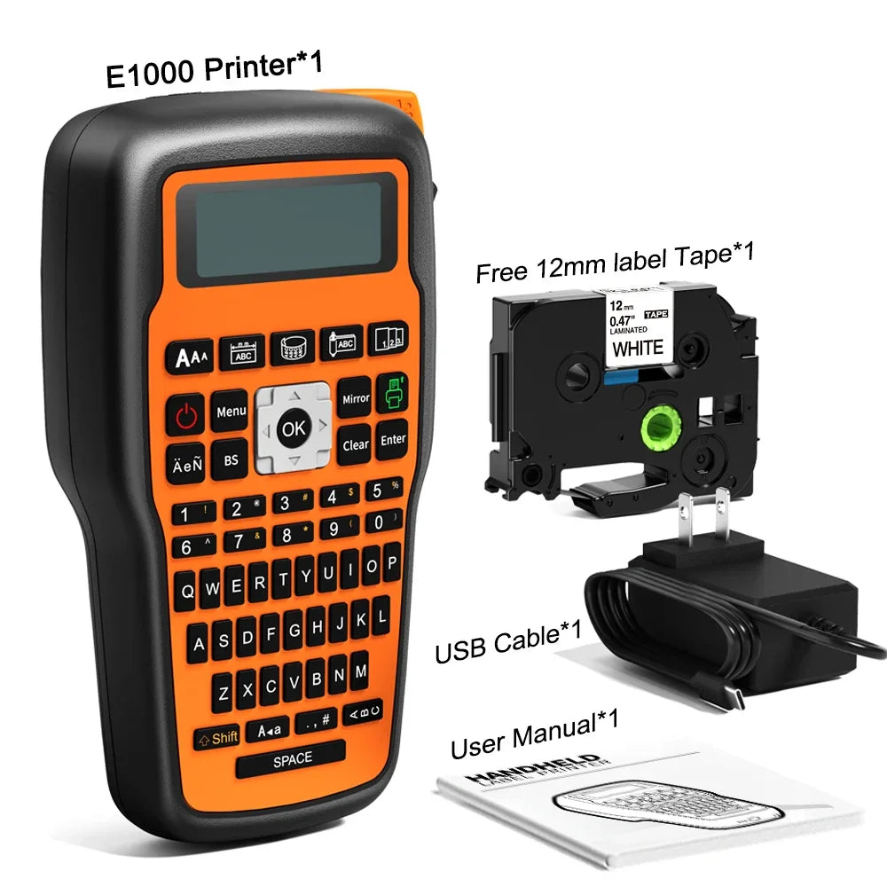 E1000 PRO Industrial Label Maker - Electronics & Accessories from Linloft.