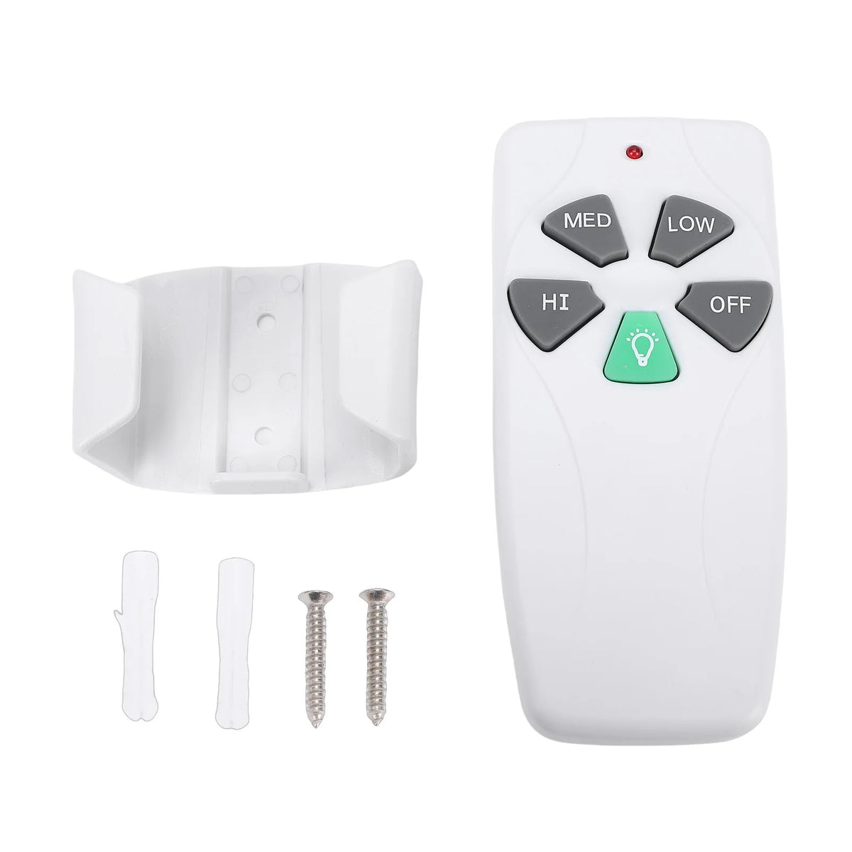 Ceiling Fan Remote Control Replacement for Harbor Breeze Light Dimmer 303.9MHz Easy to Set with Mount Holder