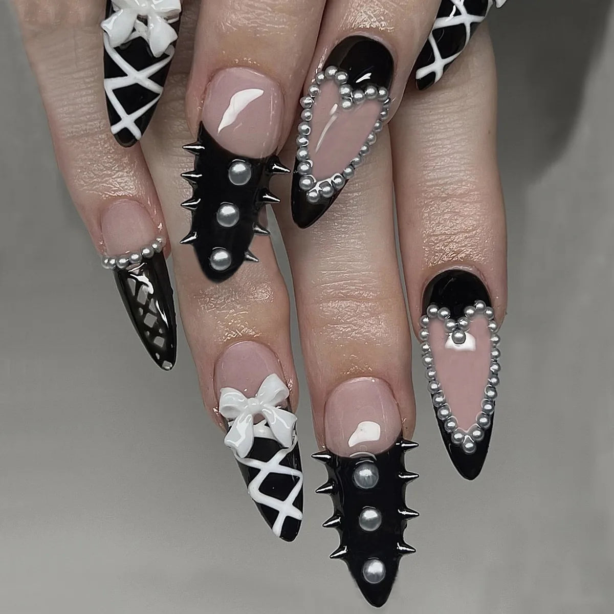 Halloween Bat Press-On Nails, 24 Pieces - Beauty & Personal Care from Linloft.