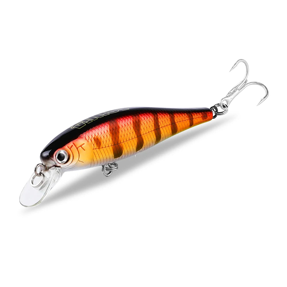 ASINIA-JACK Minnow Fishing Lures, 65mm, 6g Floating Swimming, High Quality Hard Baits, Noise System, Wobblers for Bass and Pike - Fishing Tackle from Linloft.