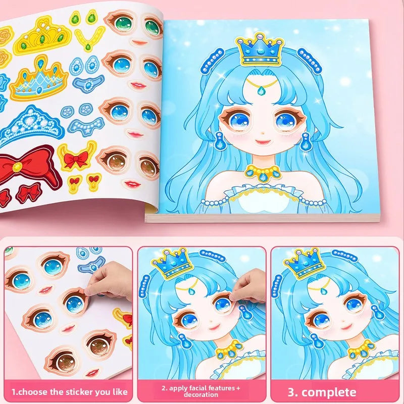Kids Creative Sticker Book 15 Pages