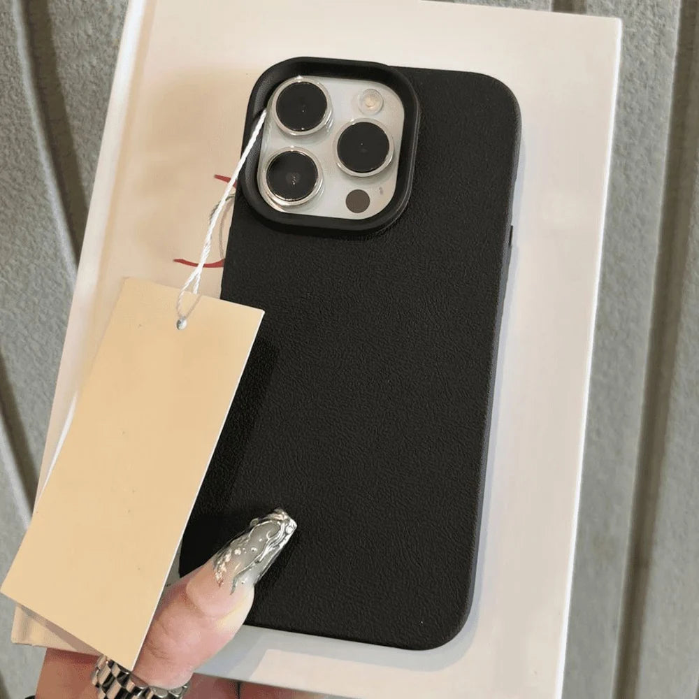 Shockproof Leather iPhone Case - Electronics & Accessories from Linloft.
