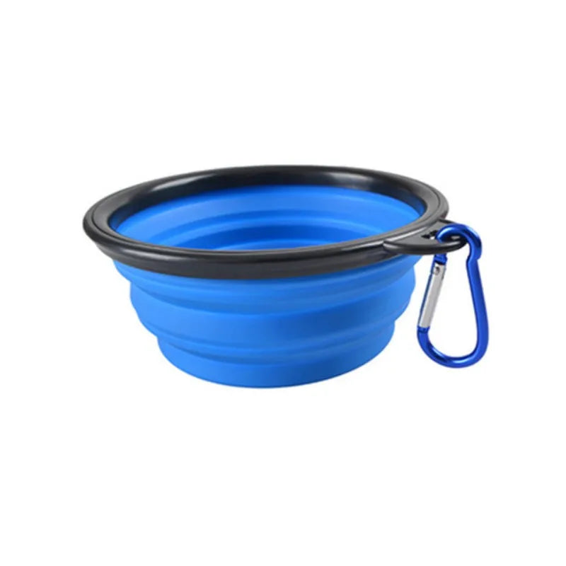 Collapsible Silicone Pet Food Bowl