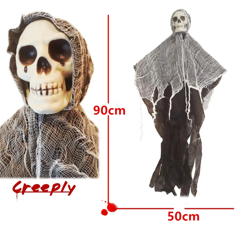 Shape-Shifting Skull Halloween Prop - Necklaces from Linloft.