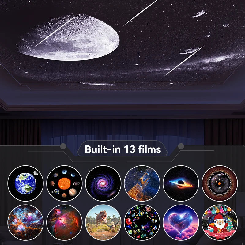 13-in-1 Galaxy Planetarium Projector - Electronics & Accessories from Linloft.