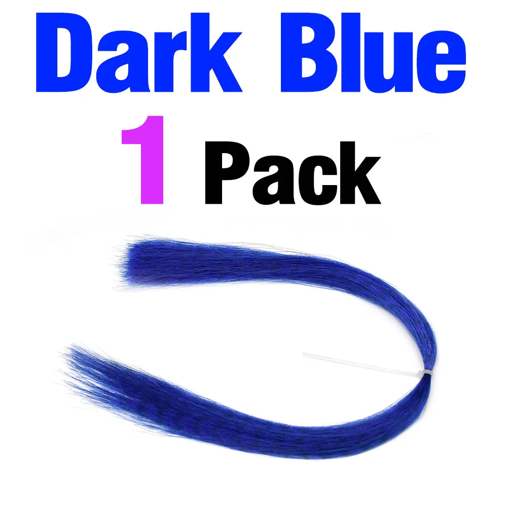 Barred Streamer Fly Tying Fibers, 12 Colors - Fishing Tackle from Linloft.