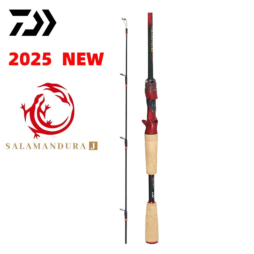 2025 DAIWA NEW SALAMANDURA J 2 Sections Spinning/Casting Fishing Rod Carbon Fiber Fishing Rods - Fishing Tackle from Linloft.