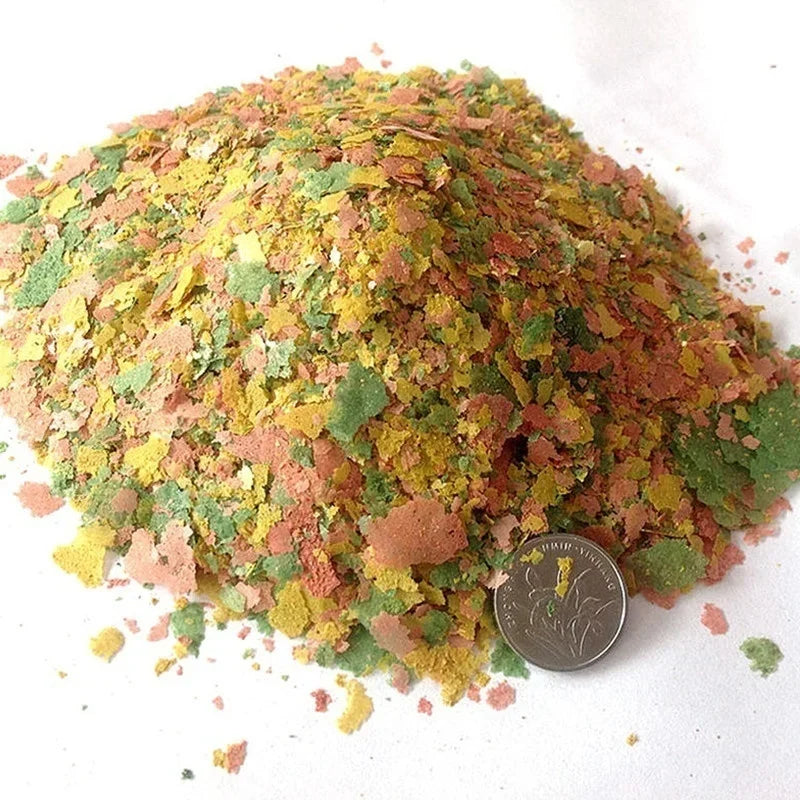 NEW Fresh Tropical Fish Flakes Food 100g AF BULK Tank Aquarium Soft Lure Crankbait  Carp Fishing Tools