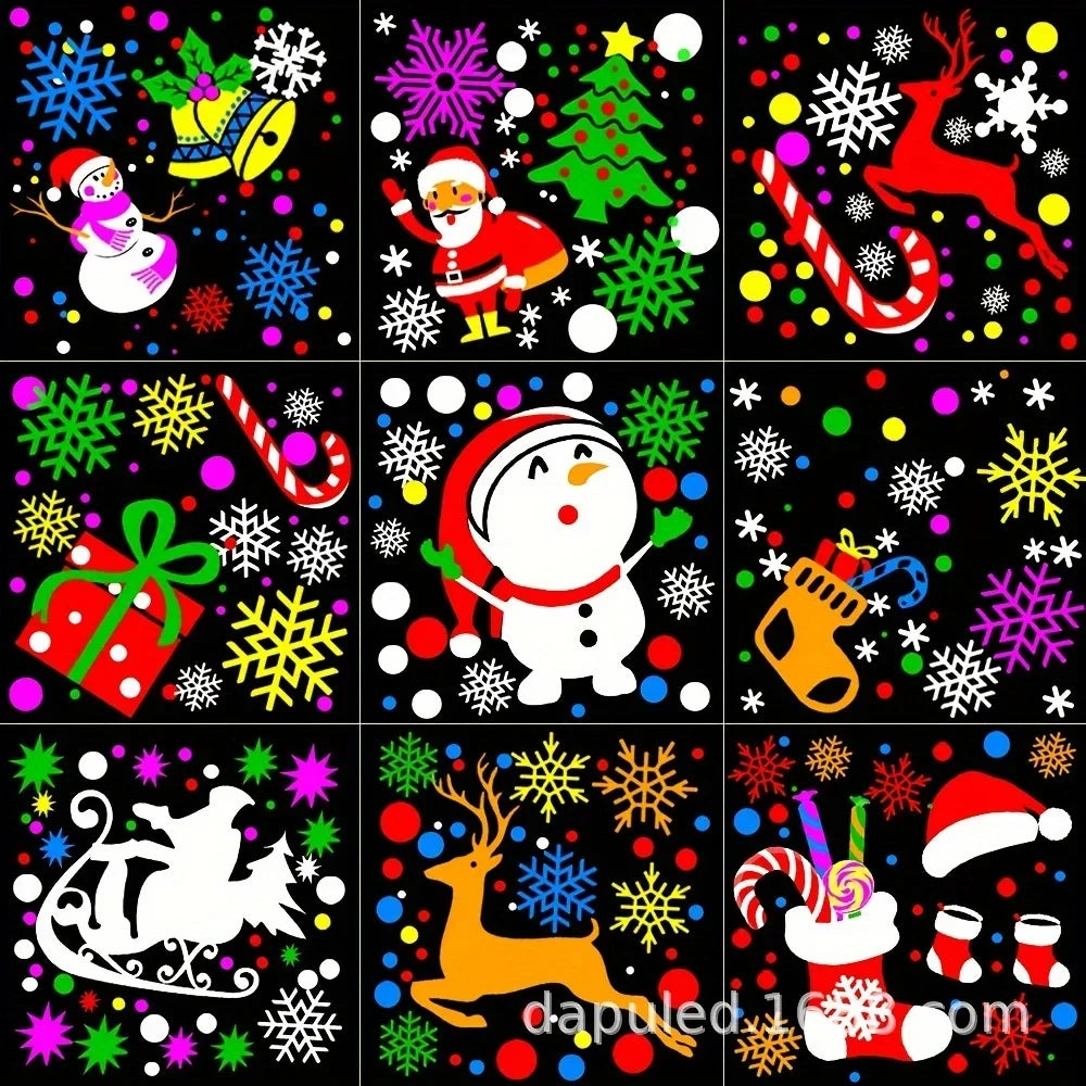 Rotating Snowflake Christmas Projector - Party & Stage Lighting from Linloft.