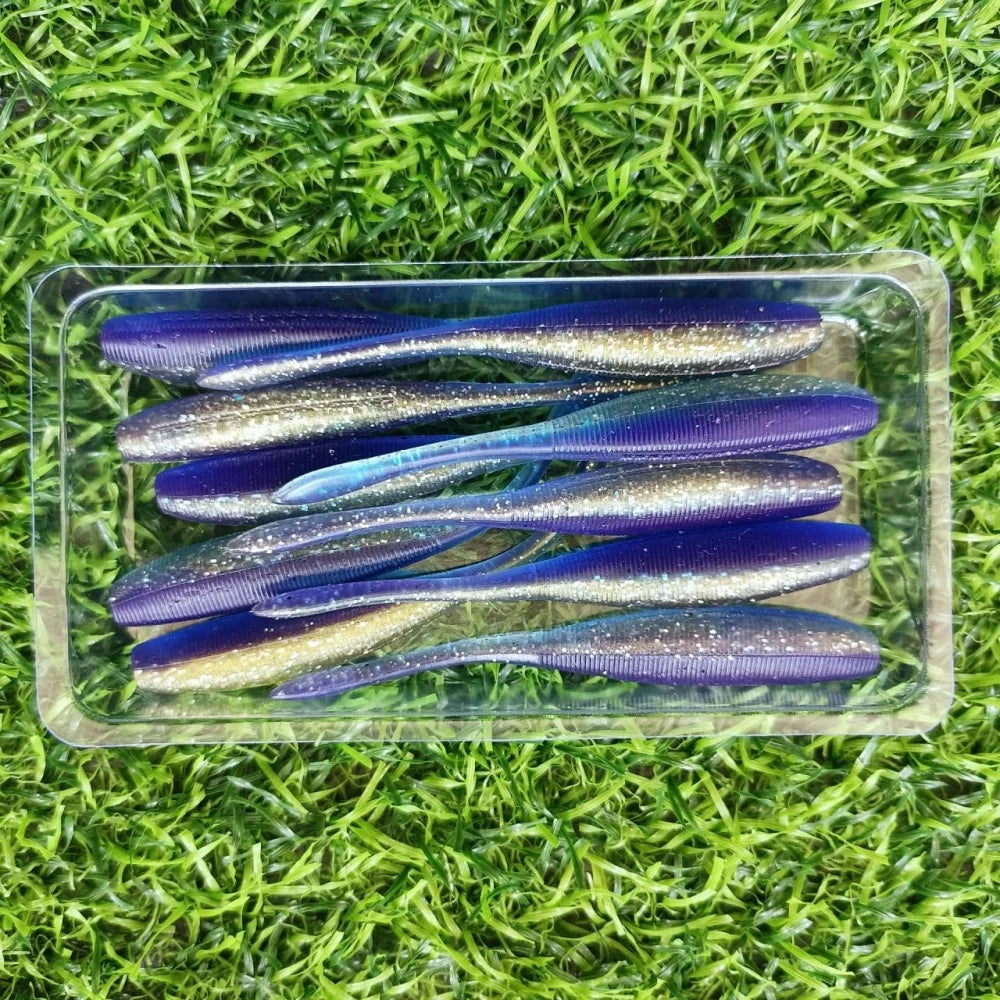 Salted Straight Tail Shad Stick Lure - Fishing Tackle from Linloft.
