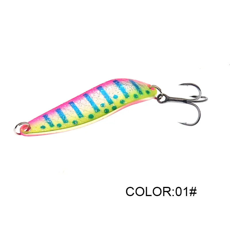 Metal Spoon Lure for Striped Bass - Fishing Tackle from Linloft.